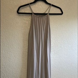 Spaghetti strap mini flowy dress